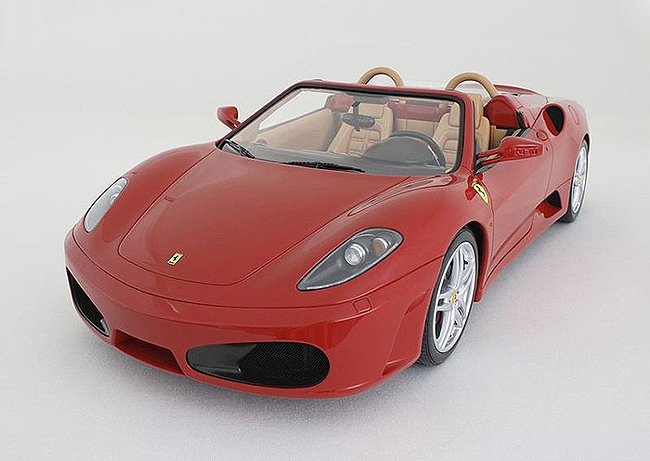 Ferrari F430 Spyder, red w/ tan Interior