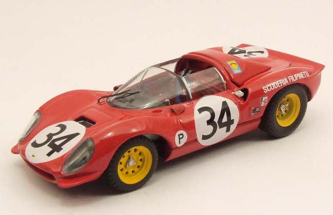1967 Ferrari Dino 206S, Sebring, Muller/Klass