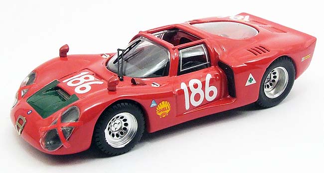 1968 Alfa Romeo 33.2 Spyder, Targa Florio, Giunti/Galli