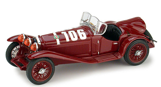 1932 Alfa Romeo 2300 Mille Miglia WIN Borzacchini/Bignami