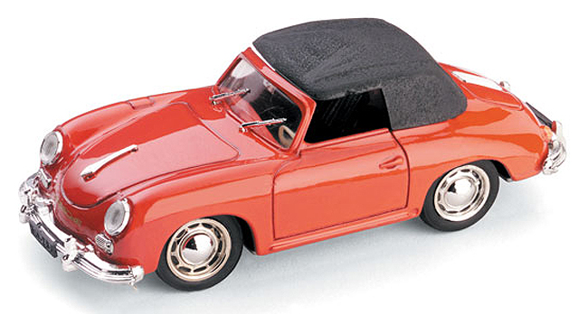 1952 Porsche 356 Cabriolet in red
