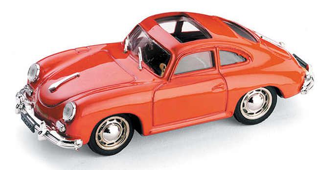 1952 Porsche 356 Coupe Tetto aperto in red