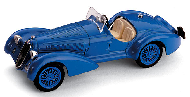1938 Alfa Romeo 8C 2900B in blue