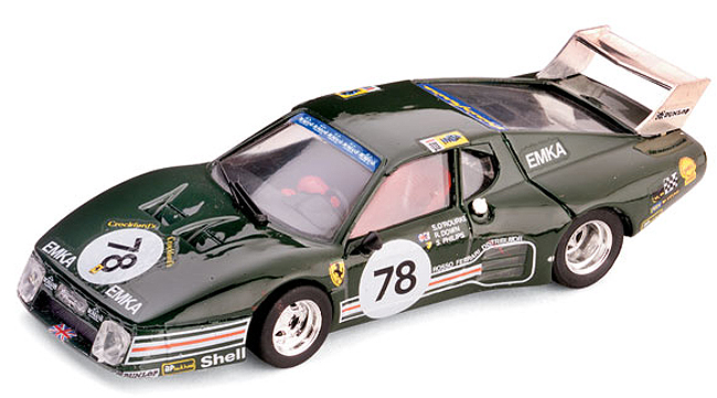 1980 Ferrari 512BB LM LeMans O'Rourke/Down/Phillips