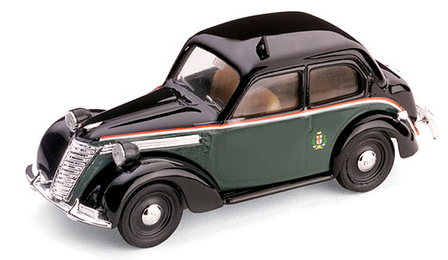 1949 Fiat 1100E (Milano) Taxi in green and black