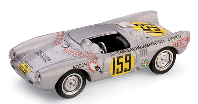 1953 Porsche 550RS, Mexico, Karl Kling