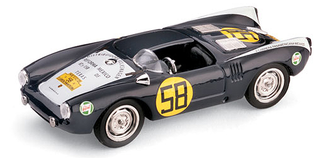 1954 Porsche 550RS, Mexico, Fernando Segura/Herbert Linge