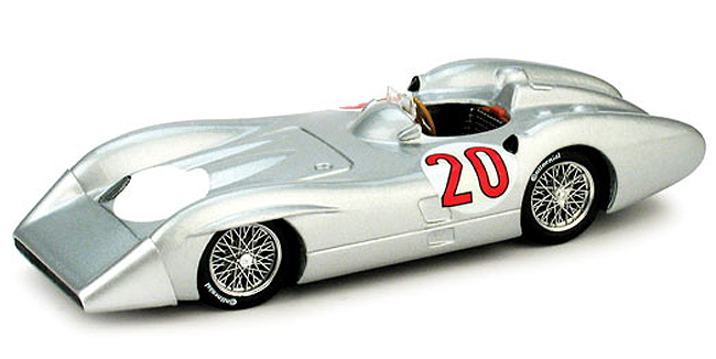 Mercedes w196c stirling moss monza test