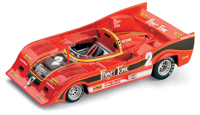 1977 Alfa Romeo 33SC12, Monza Winner,  Vittorio Brambilla