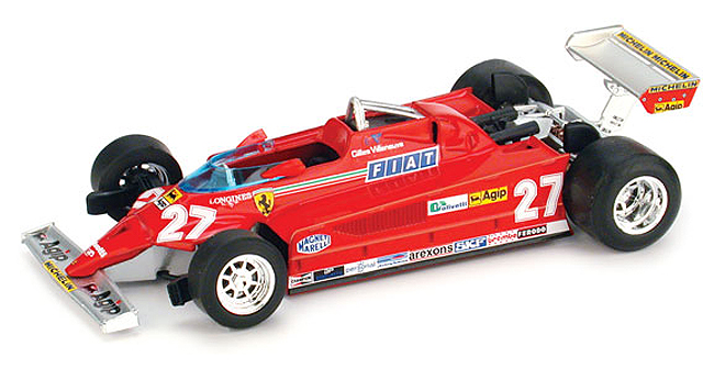 1981 Ferrari 126CK Turbo GP Monte Carlo G. Villeneuve