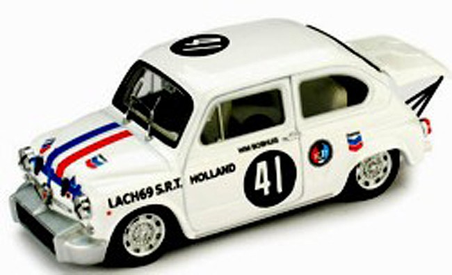 1969 Fiat Abarth 1000 Berlina, Zandvoort, Wim Boshuis