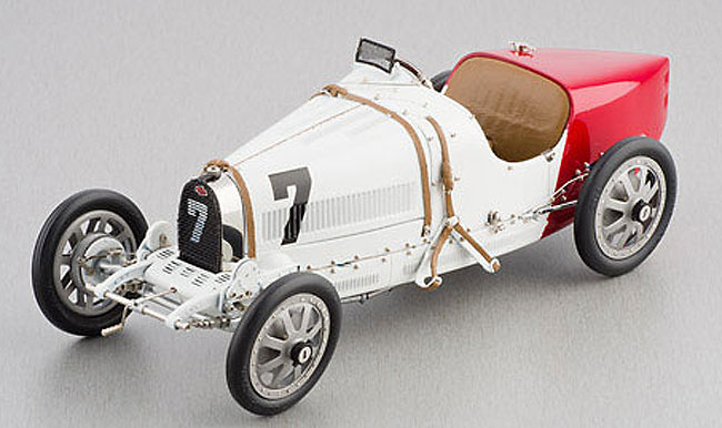 1924 Bugatti T35, Poland, red and white
