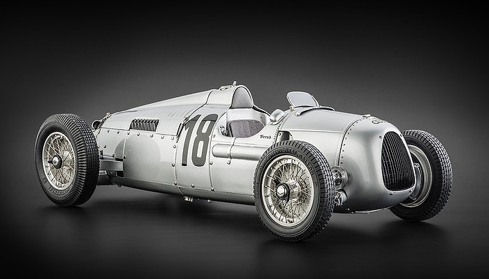 1937 Auto Union Type C, Donington GP, Rosemeyer