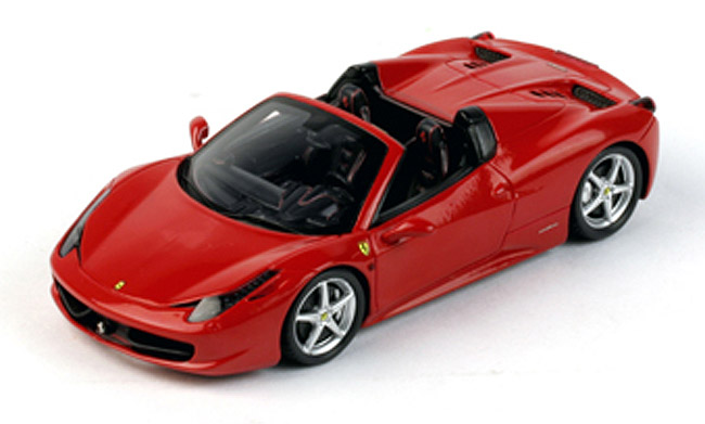 2012 Ferrari 458 Spyder, red