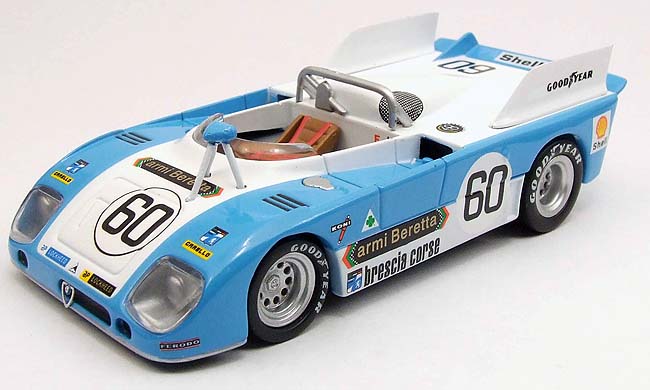 1973 Alfa Romeo 33.3 TT, LeMans,  Facetti/Zeccoli