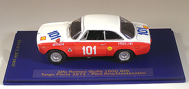 1971 Alfa Romeo Giulia, Targa Florio, Kris/Montecatini