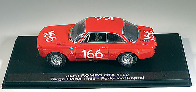 1965 Alfa Romeo GTA 1600, Targa Florio, Federico/Capral