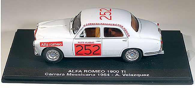 1954 Alfa Romeo 1900 TI, Carrera Messicana,  Velazquez