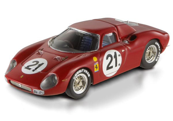 Ferrari 250 LM, red,  #21, Gregory/Rindt/Hegus
