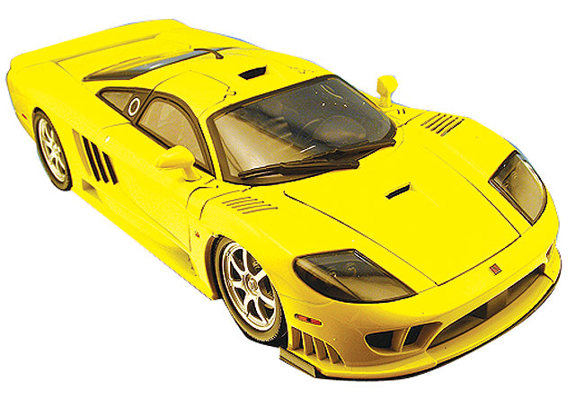Saleen S7 Twin Turbo, yellow