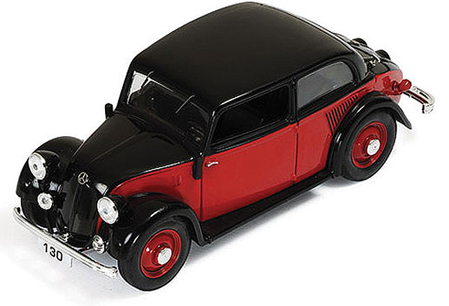 1934 Mercedes red /black