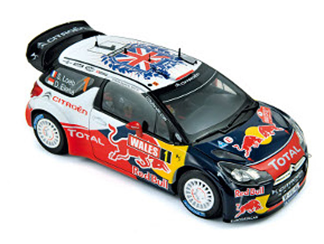 2011 Citroen DS3 WRC World Champion, Great Britain, Loeb/Elena