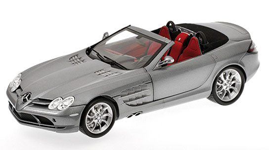 2007 Mercedes Benz SLR McLaren Roadster, grey metallic