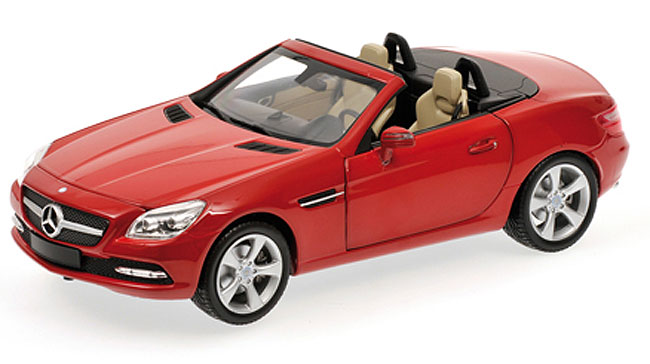 2011 Mercedes Benz Slk-Class, red