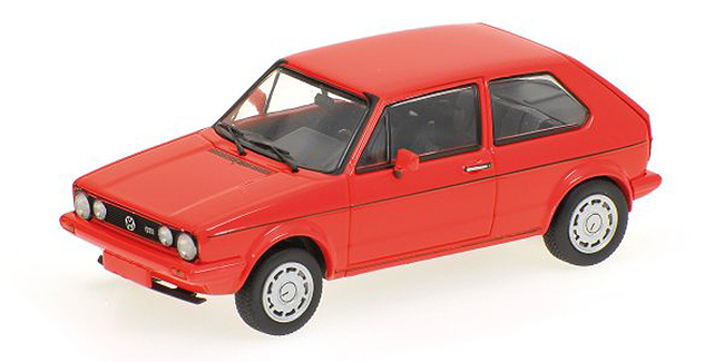 1977 Volkswagen Golf GTI, red