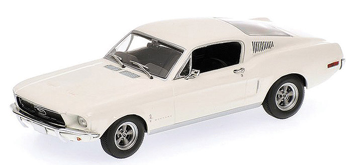 1968 Ford Mustang Fastback, white