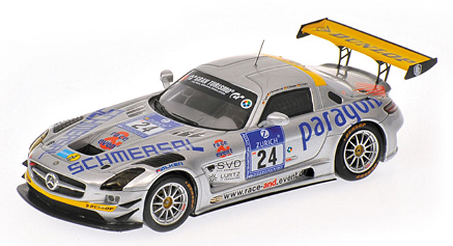 2011 Mercedes Benz SLS AMG GT3,  Nurburging, Tiger/Schmersal/Geulen/Frers