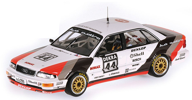 1990 Audi V8, Team Sms, DTM, Champion,  Stuck