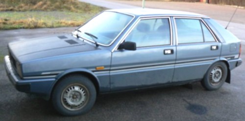 1981 Saab Lancia 600 GlE, metallic light blue