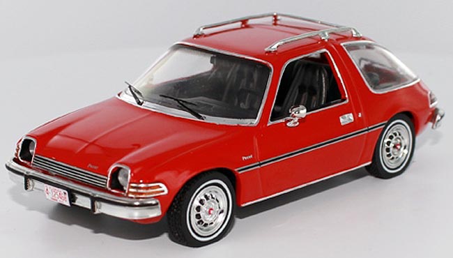 1975  AMC Pacer, red