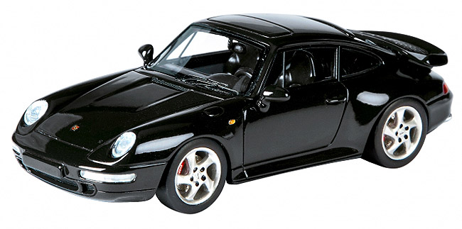 Porsche 911 Turbo, black