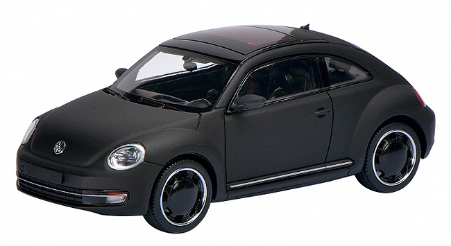 VW Beetle Coupe. concept black