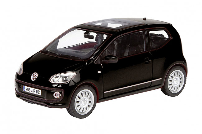 VW Up 2-t�rig, tiefschwarz