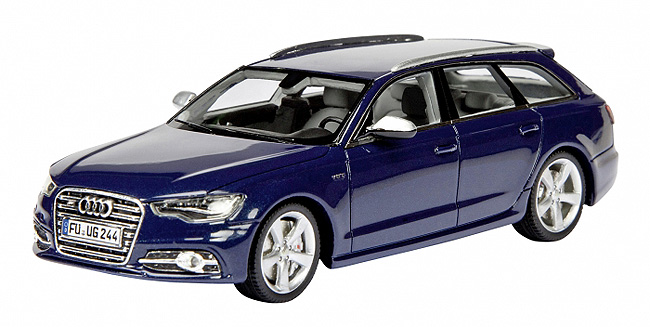 Audi S6 Avant. estorilblau