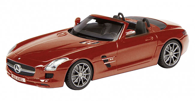Mercedes Benz SLS Roadster,  rot