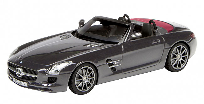 Mercedes Benz  SLS AMG A197 Roadster, gray