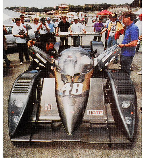 1993 Allard J2X, Laguna Seca, Lamplough, black carbon body