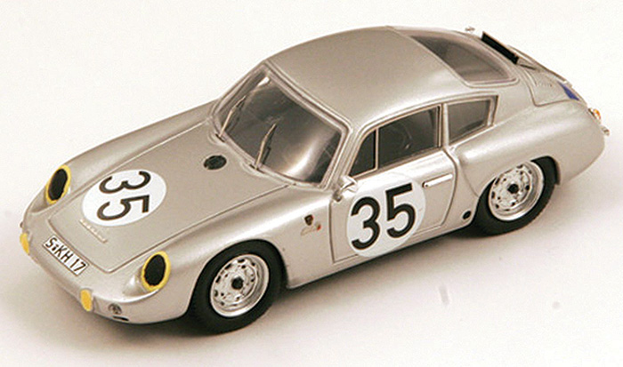 1960 Porsche 356B Abarth 1600 GTL, #35, LeMans 24 Hours, H. Linge/H. Walter