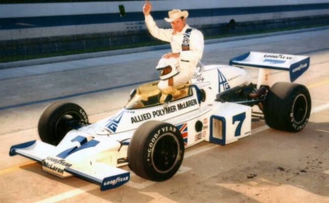 1975 McLaren, Allied Polymer, Indy 500, Lloyd Ruby