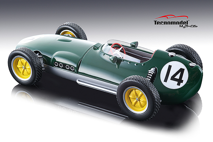 Lotus F1 16 #14 Dutch Gp 1959 Graham Hill Green TECNOMODEL 1:18 TM18-123C Model 