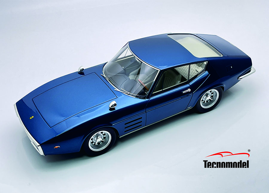 1968 Ferrari 250 GT Drogo Abu Dhabi Metal Blue w/acrylic cover