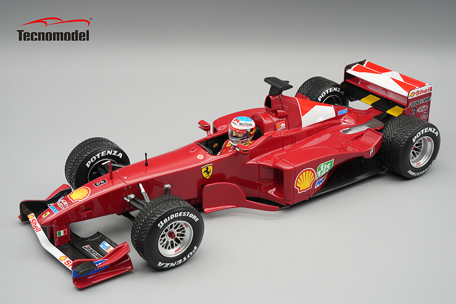 1999 Ferrari F399 F1 French GP Michael Schumacher w/rain tires