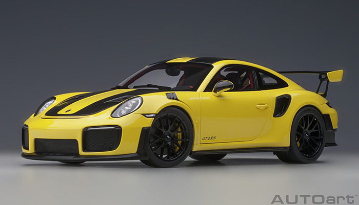Porsche 911 991-2 GT2 RS, Weissach Package, yellow