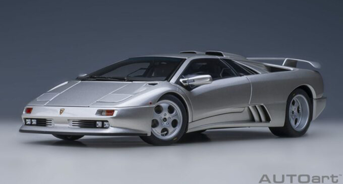 Lamborghini Diablo SE30 Jota, silver