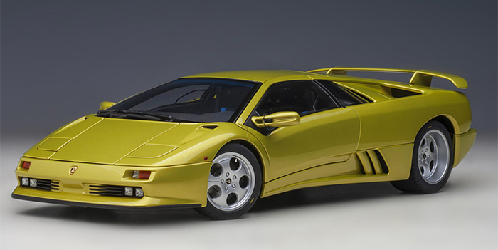 Lamborghini Diablo SE30, metallic yellow