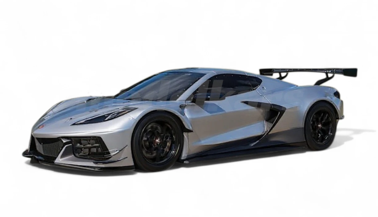 Corvette Stingray C8.R Silver